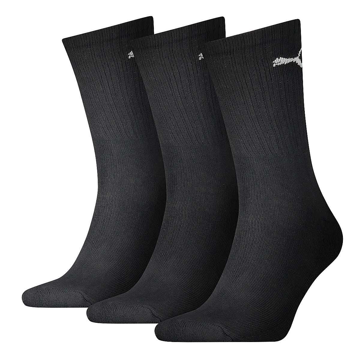 Puma Sport 3P Socks, Black