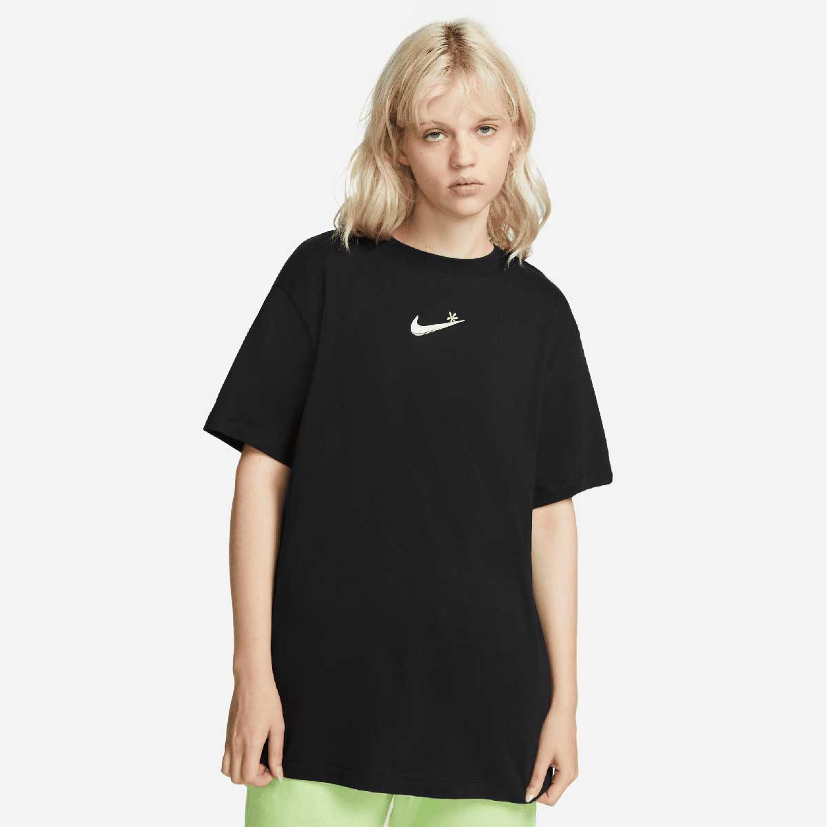 Nike Nsw T-Shirt Bf Fw Fiber Womens, Black