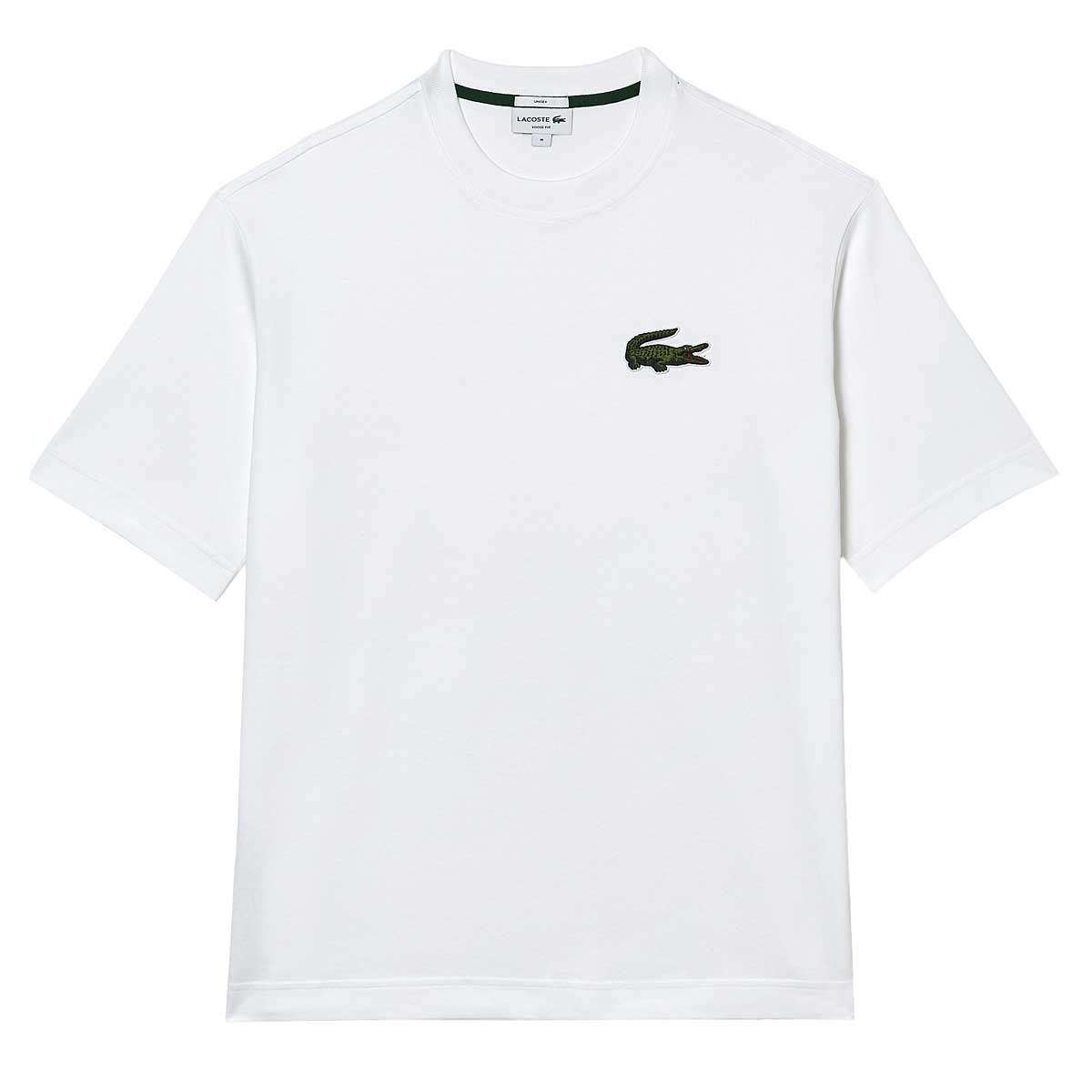 Image of Lacoste Big Croc T-shirt, White