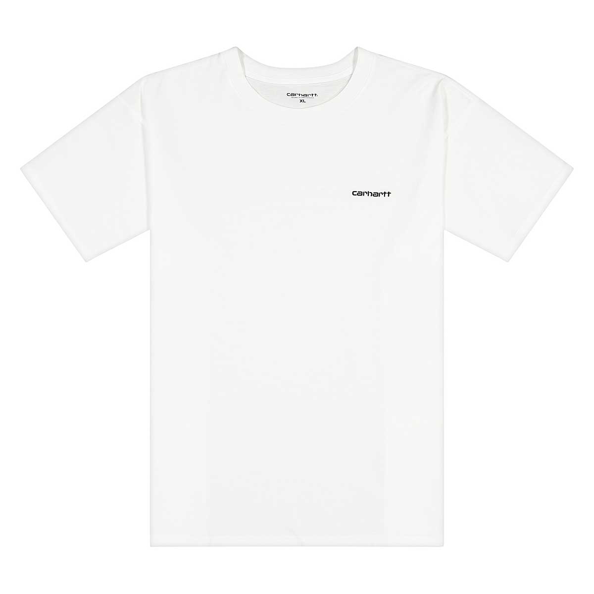 Carhartt Wip Script Embroidery T-shirt, Weiß/schwarz 2XL