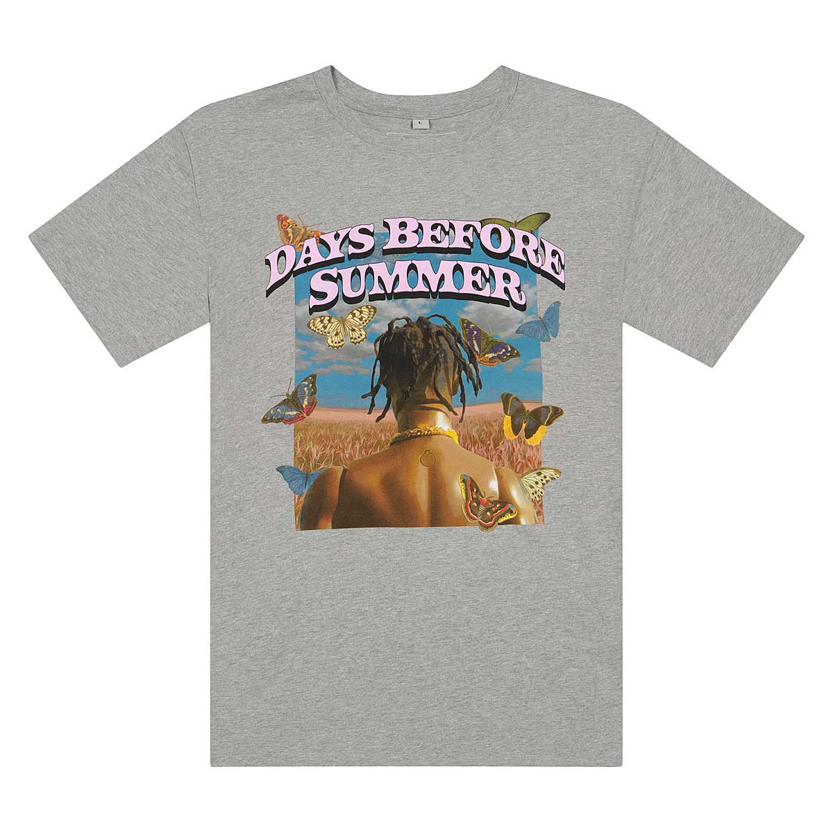 Mister Tee Days Before Summer Oversize T-Shirt, Grey