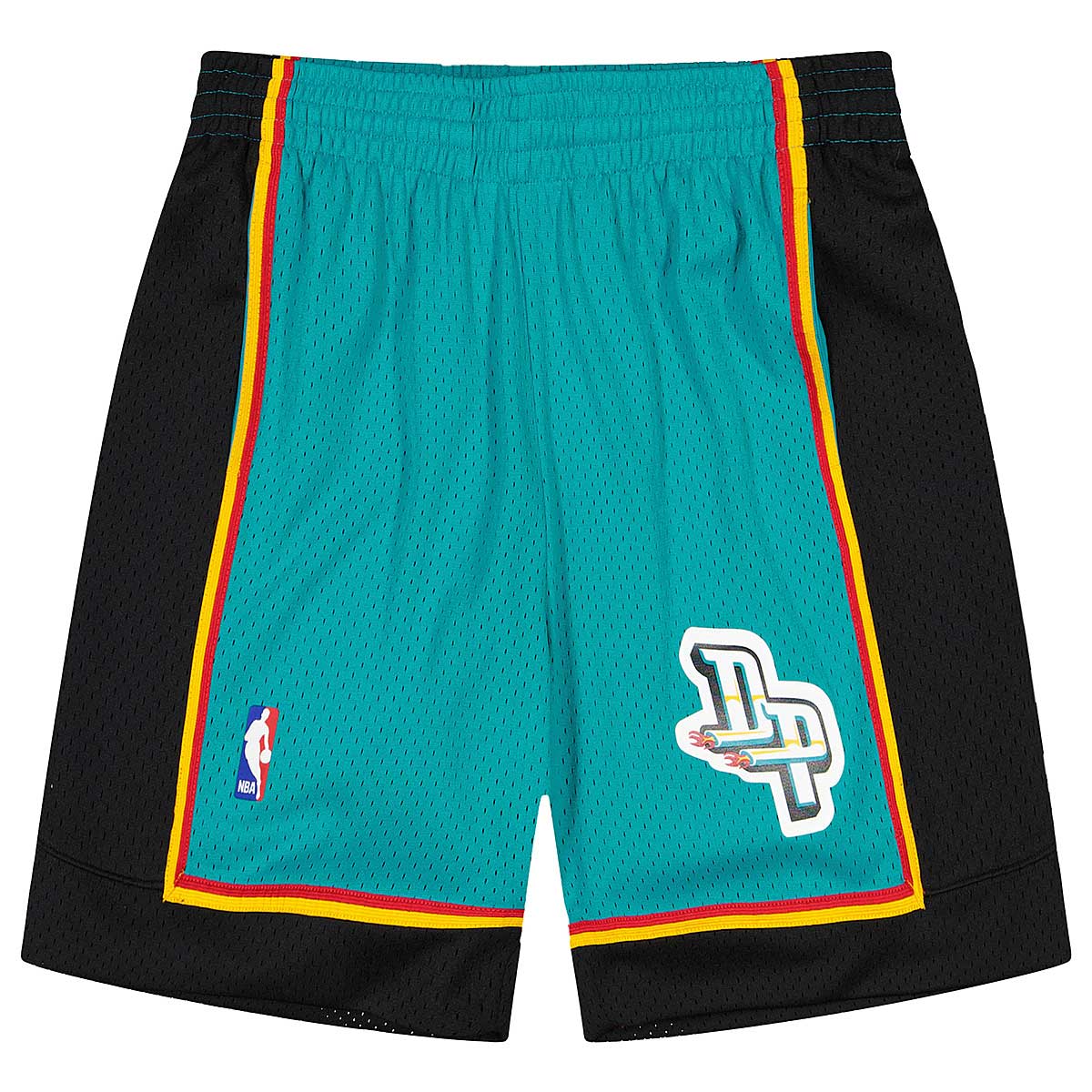 Mitchell And Ness M&N Swingman Shorts 2.0 - Detroit Pistons, Teal