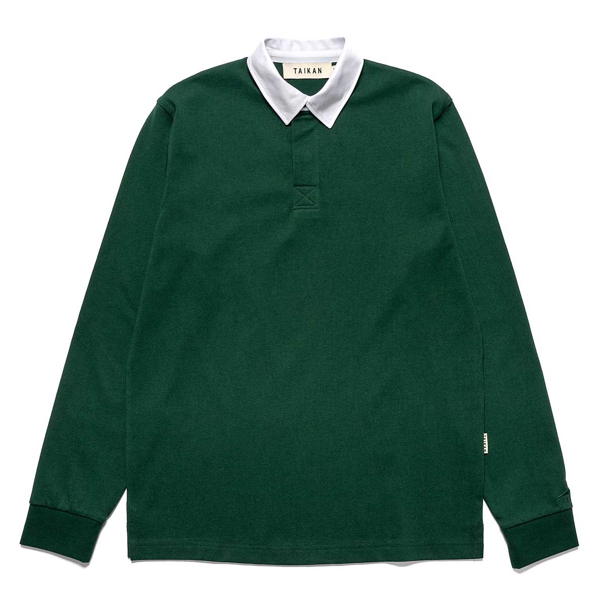 Taikan L/S Polo Shirt, Forest Green
