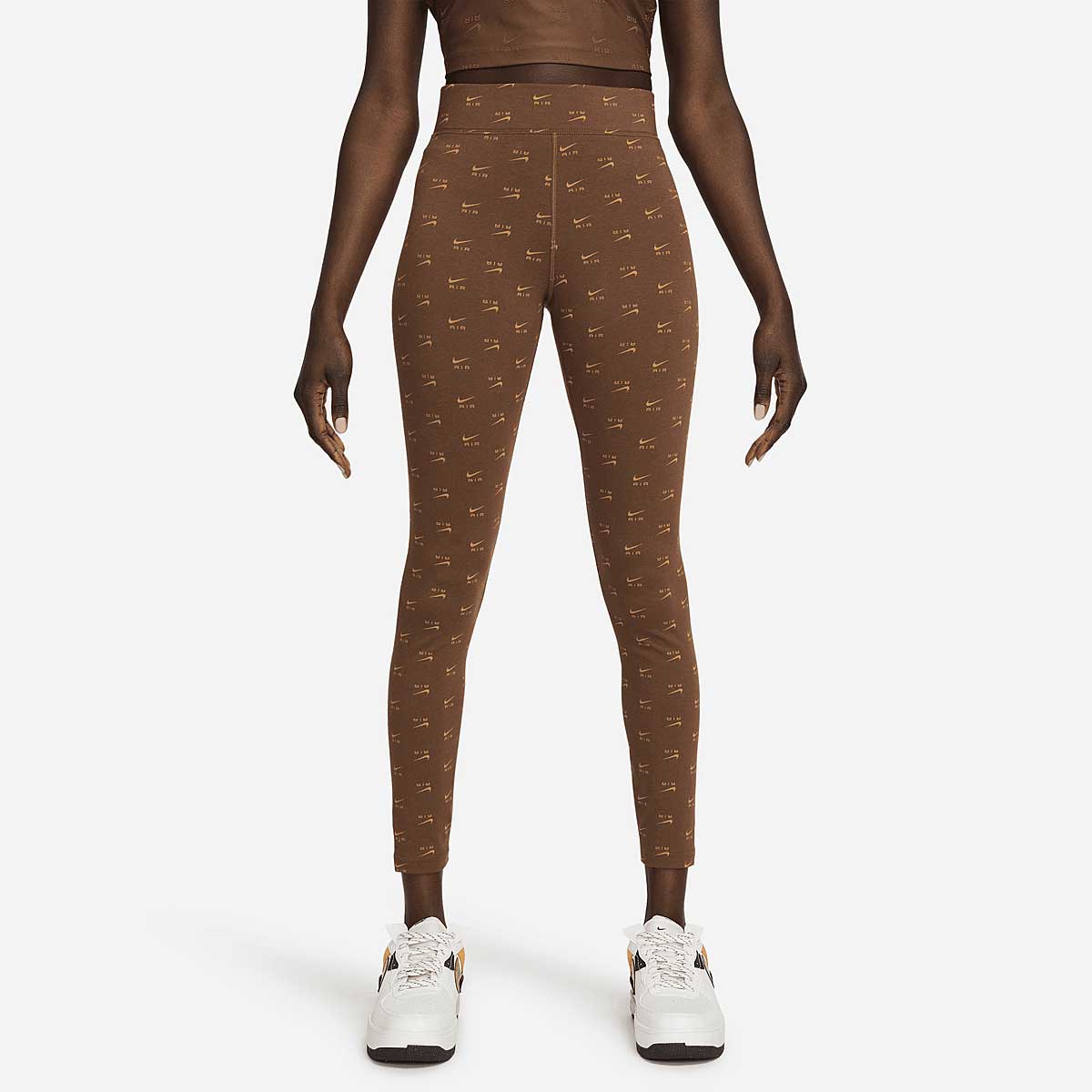 Nike Nsw Air Tights Hr Womens, Cacao Wow/Ale Brown