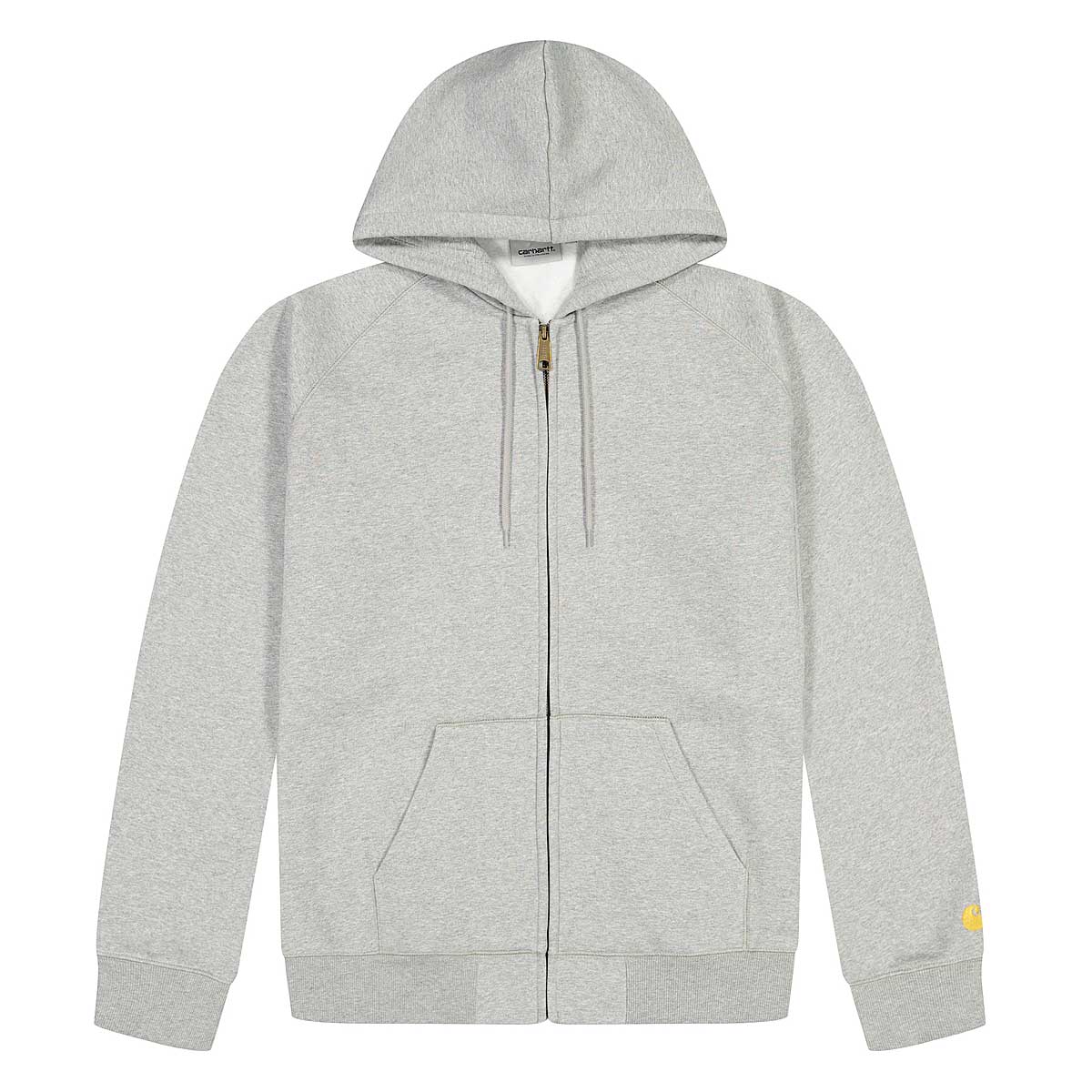 Carhartt Wip Hooded Chase Jacket, Grey Heather / Gold----