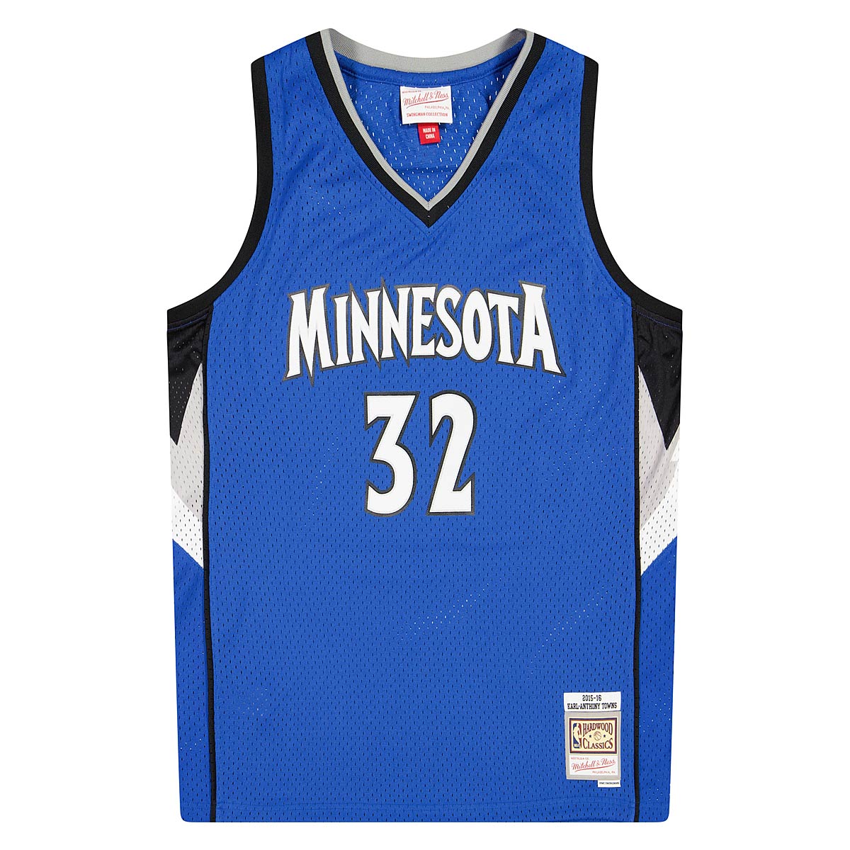 Mitchell And Ness Nba Minnesota Timberwolves 2015 Karl-Anthony Towns Swingman Jersey, Magic Blue