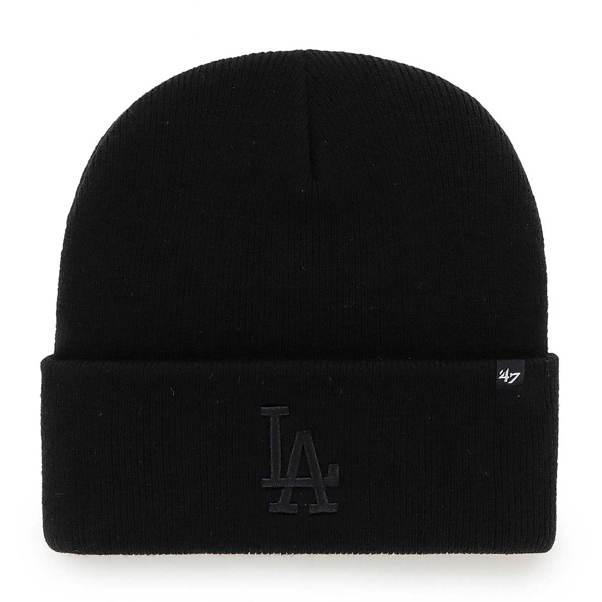 47 Mlb Los Angeles Dodgers Cuff Knit, Black