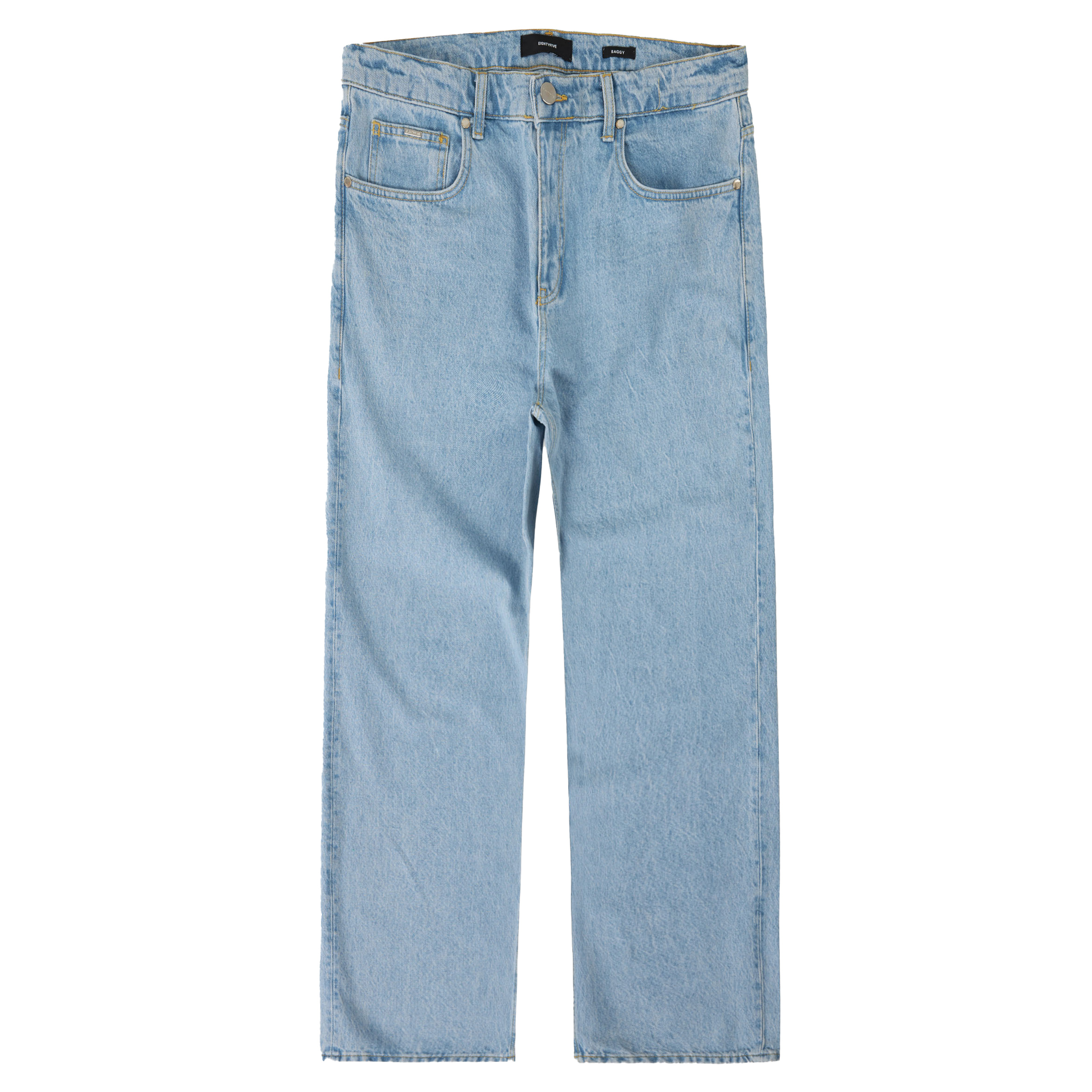 Eightyfive Distressed Baggy Jeans, Vintage Blue