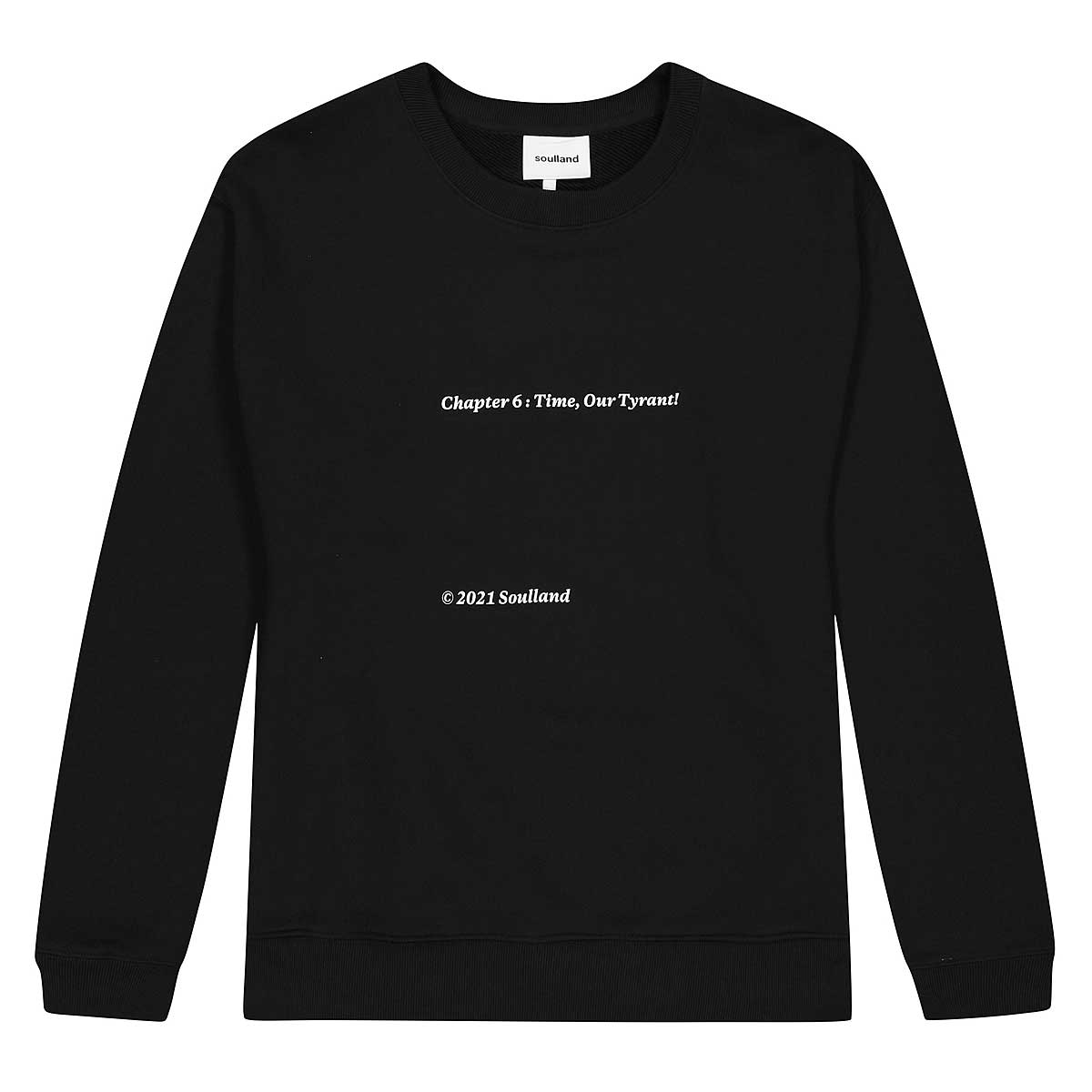 Soulland Time Sweatshirt, Black