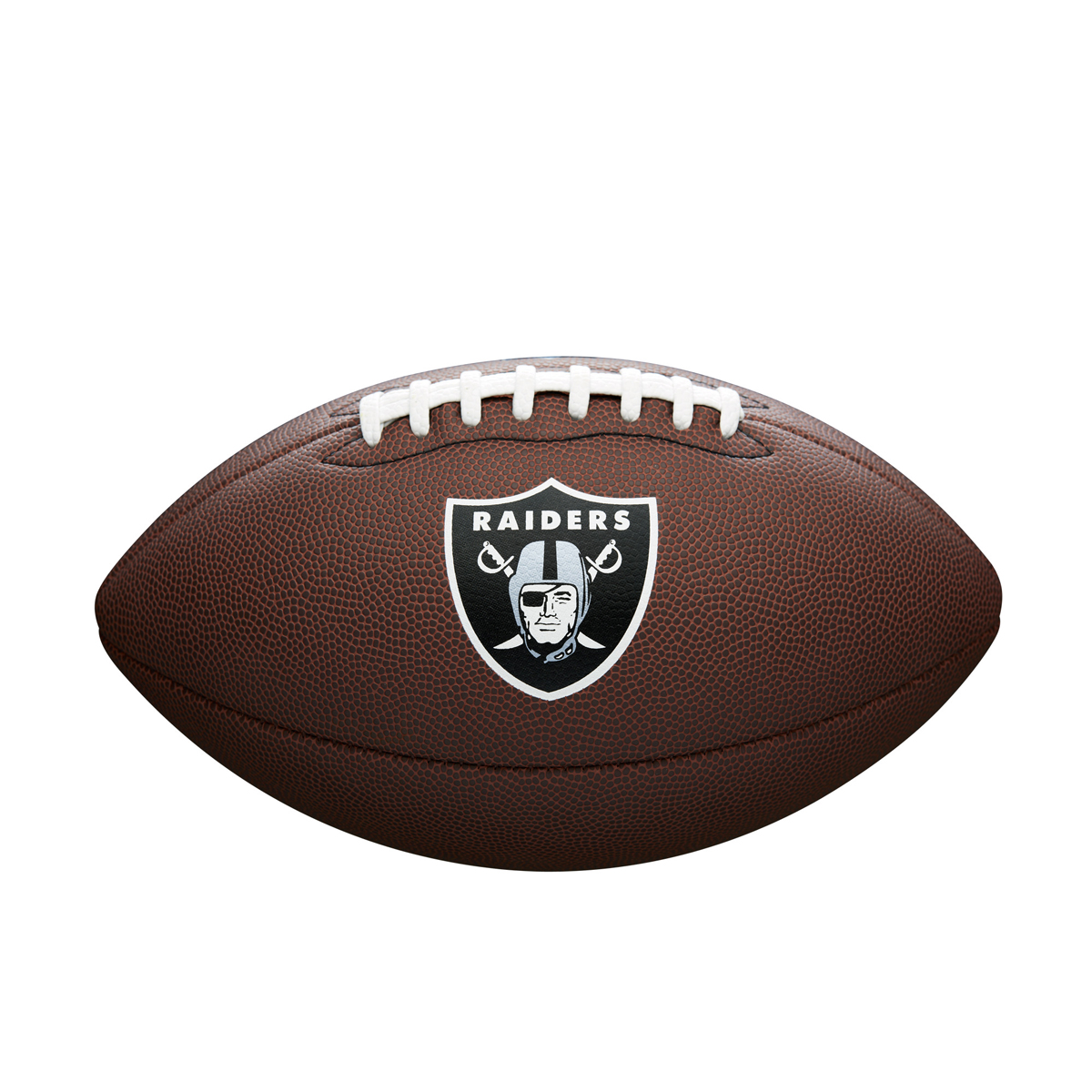 Wilson Nfl Raiders Composite Official Football, Grey