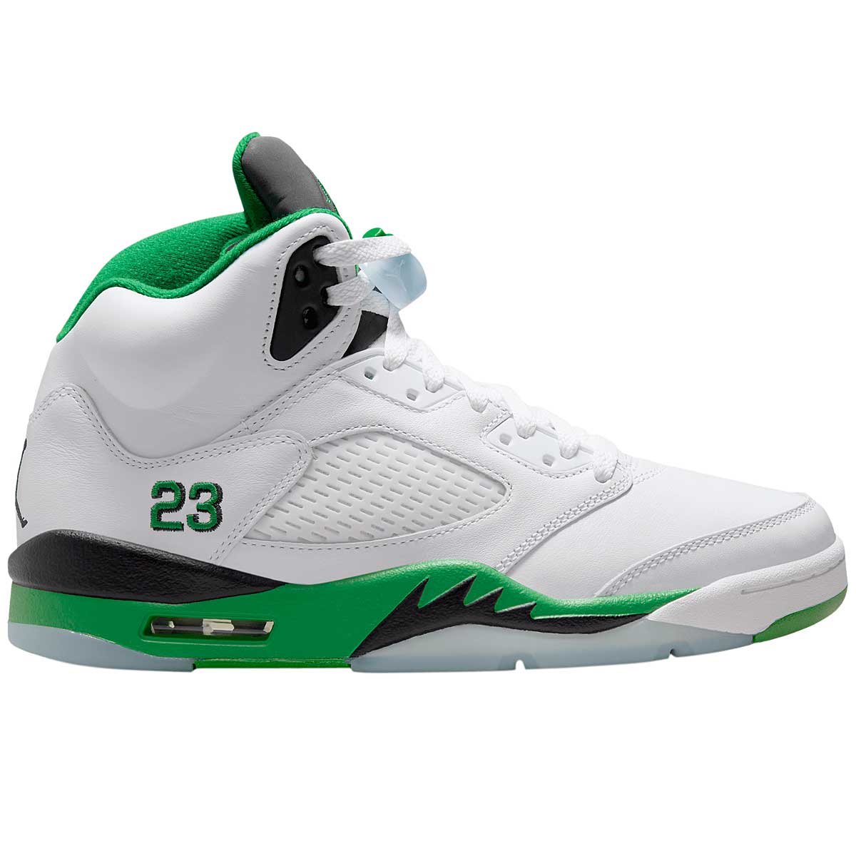Jordan Wmns Air Jordan 5 Retro Lucky Green, White/ltblue/black EU36 1/2