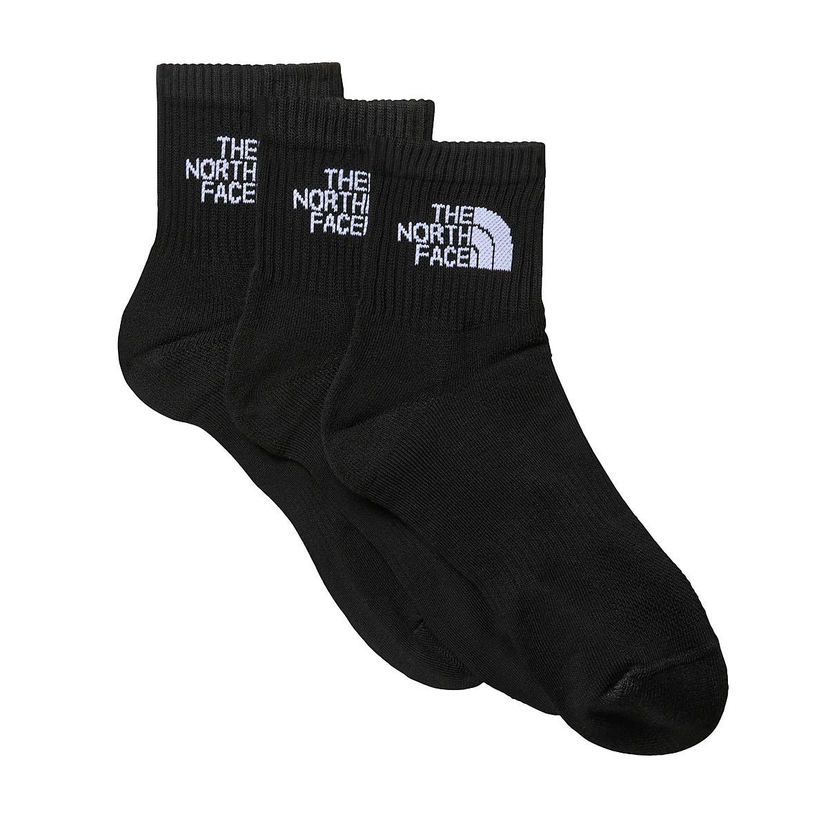 Image of The North Face Multi Sport Cush Quarter Sock 3p, Schwarz
