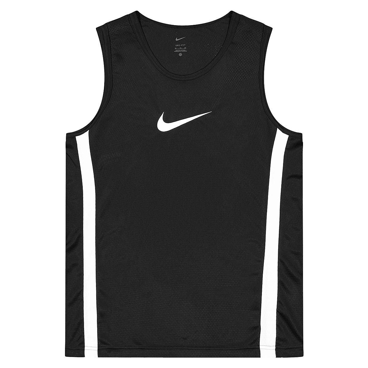 Nike M Nk Dri-Fit Icon Jersey, Black/Black/White/White
