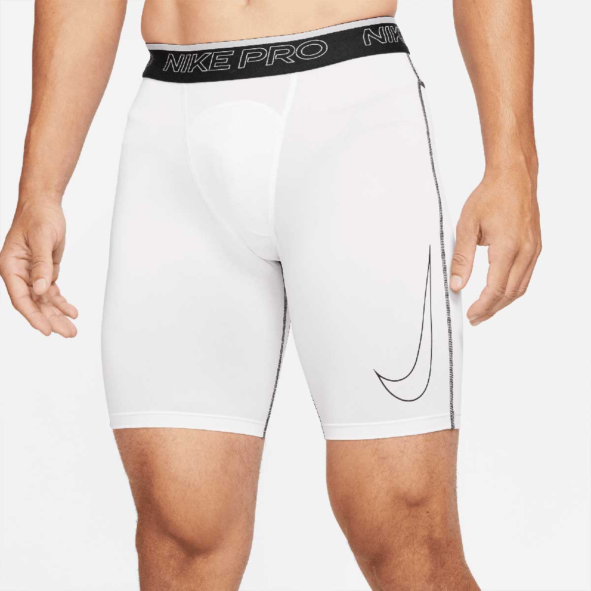Nike M Nbb Dri-Fit Long Shorts, White/Black/Black