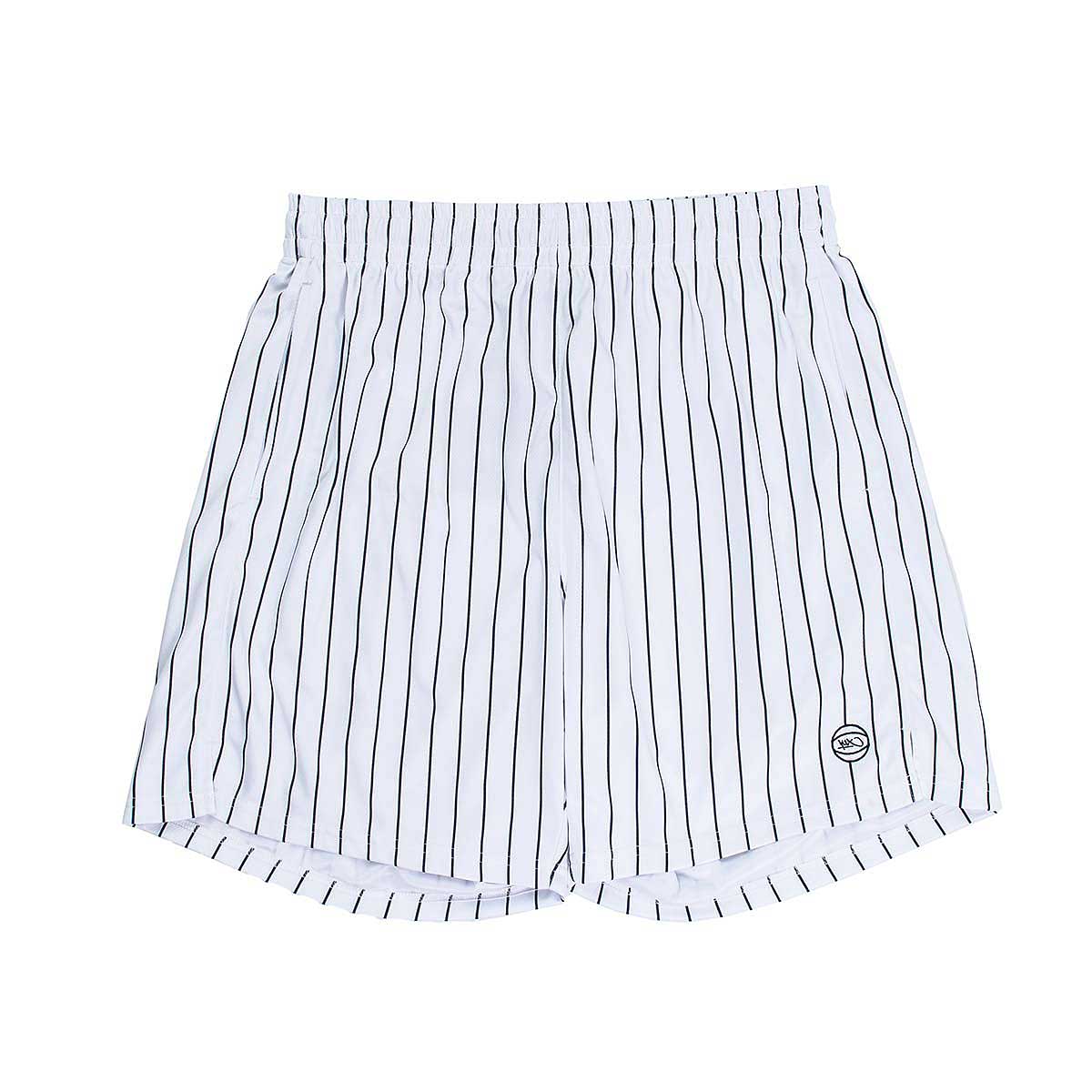 K1X Pinstripe Shorts, White