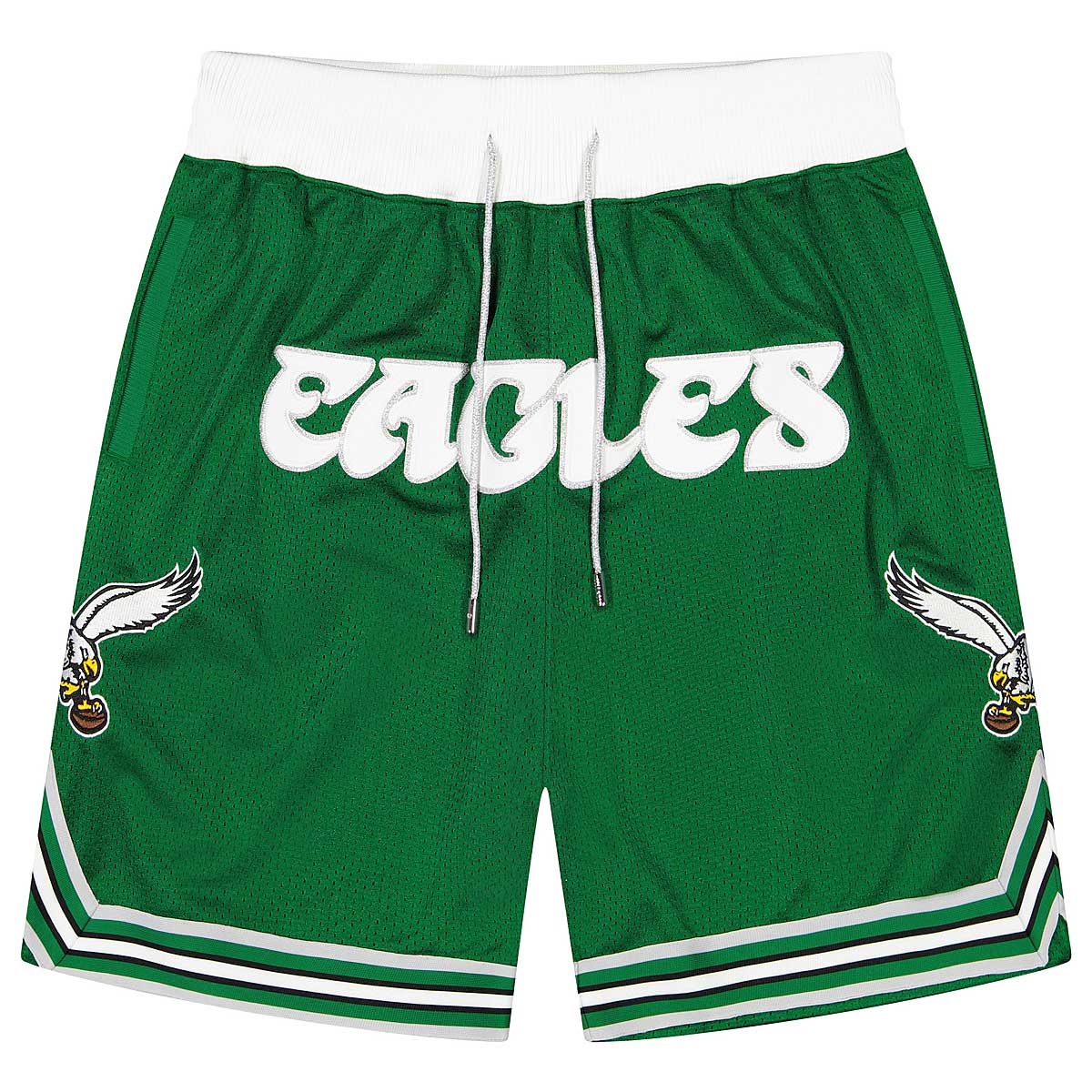 Mitchell And Ness Nfl Just Don Throwback Shorts Philadelphia Eagles, Green