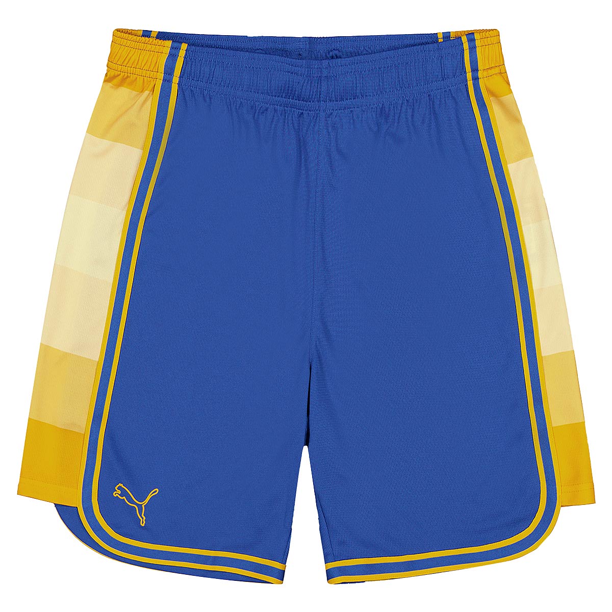 Image of Puma Maccabi Tel Aviv Basketball Game Shorts, Nautical Blue