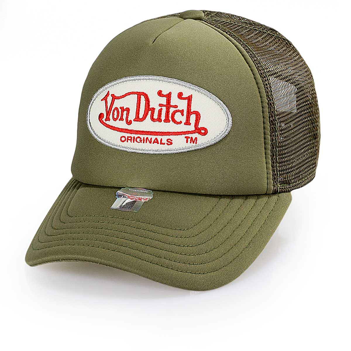 Von Dutch Originals Trucker Cap Cotton Twill - Boston Basecap