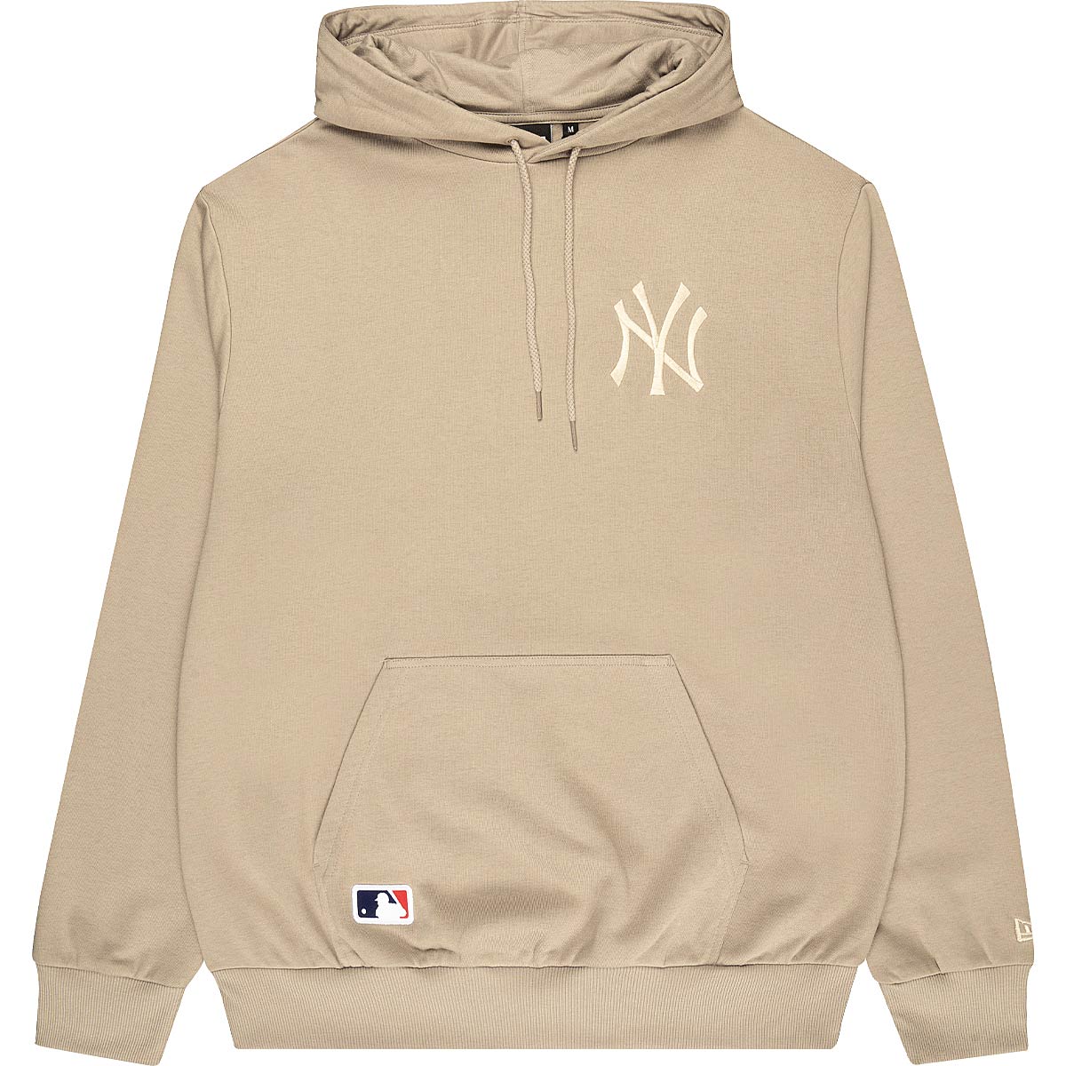 Image of New Era MLB New York Yankees League Essentials Oversized Hoody, Pastell Brown