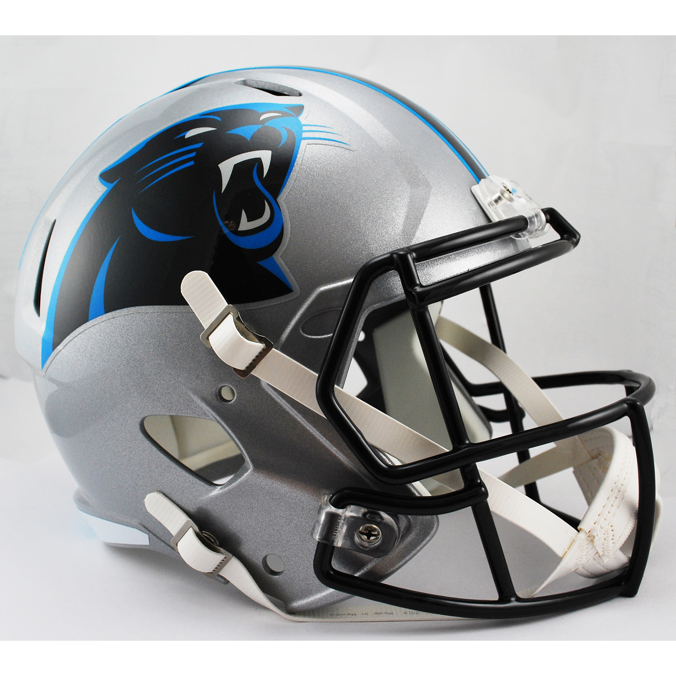 Riddell Nfl Speed Replica Helm Carolina Panthers, Blue/Black