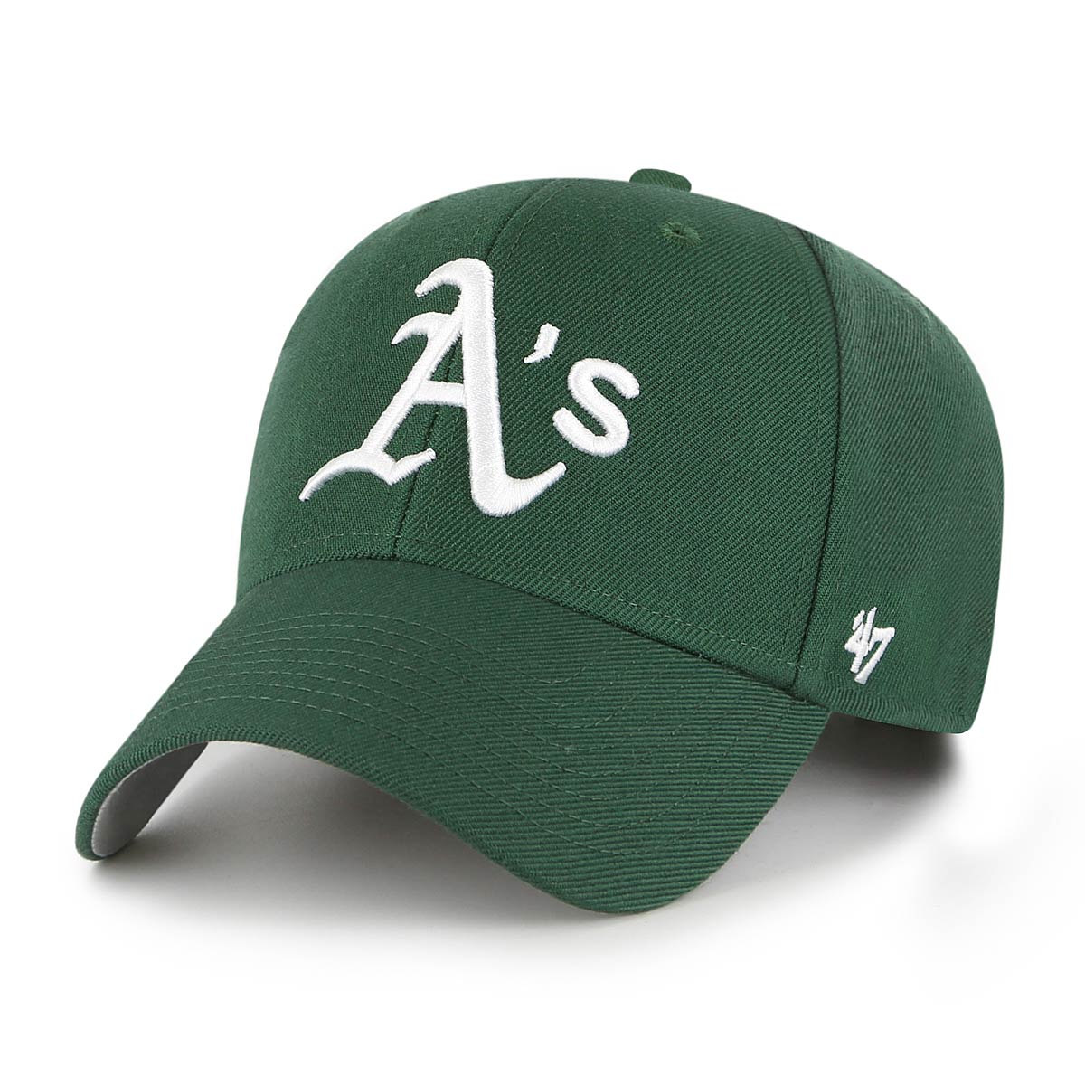 Image of 47 MLB Oakland Athletics '47 Mvp Cap, Dark Green