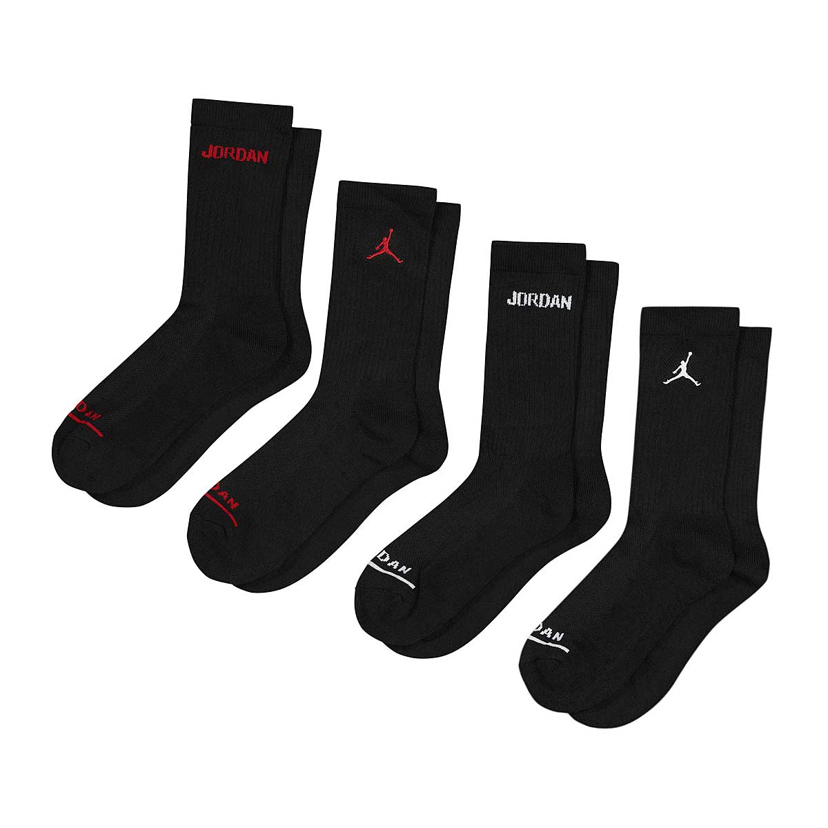 Jordan Kids Jordan Legend Crew Socks 6 Pack, Black