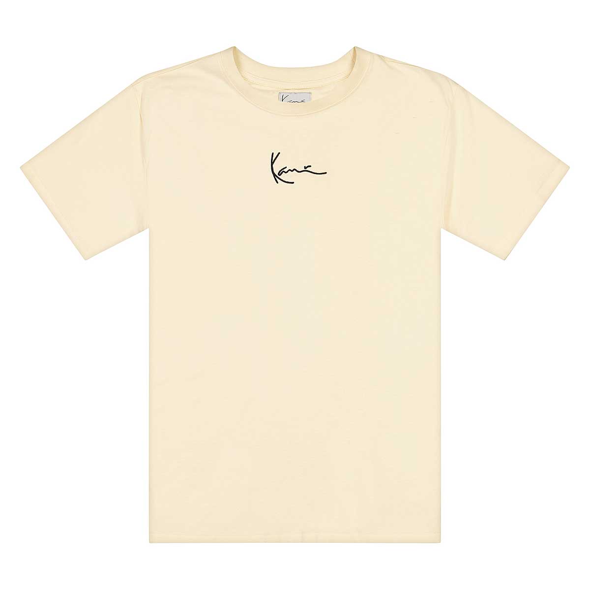Karl Kani Small Signature Essential T-Shirt, Cream