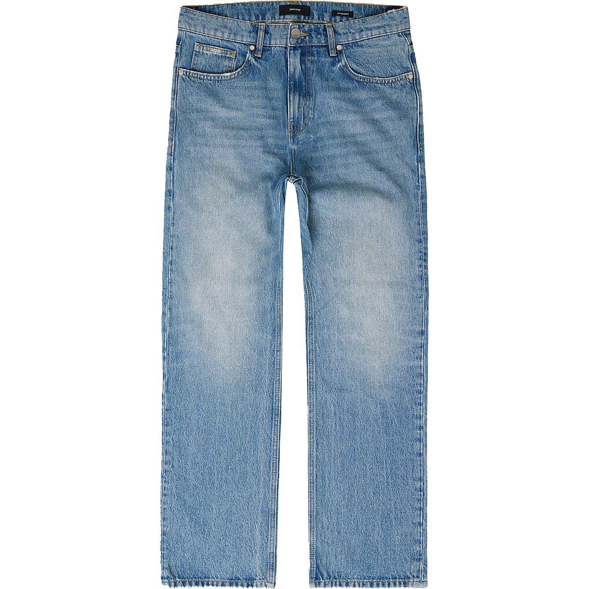 Image of Eightyfive Distressed Jeans, Light Wash Denim