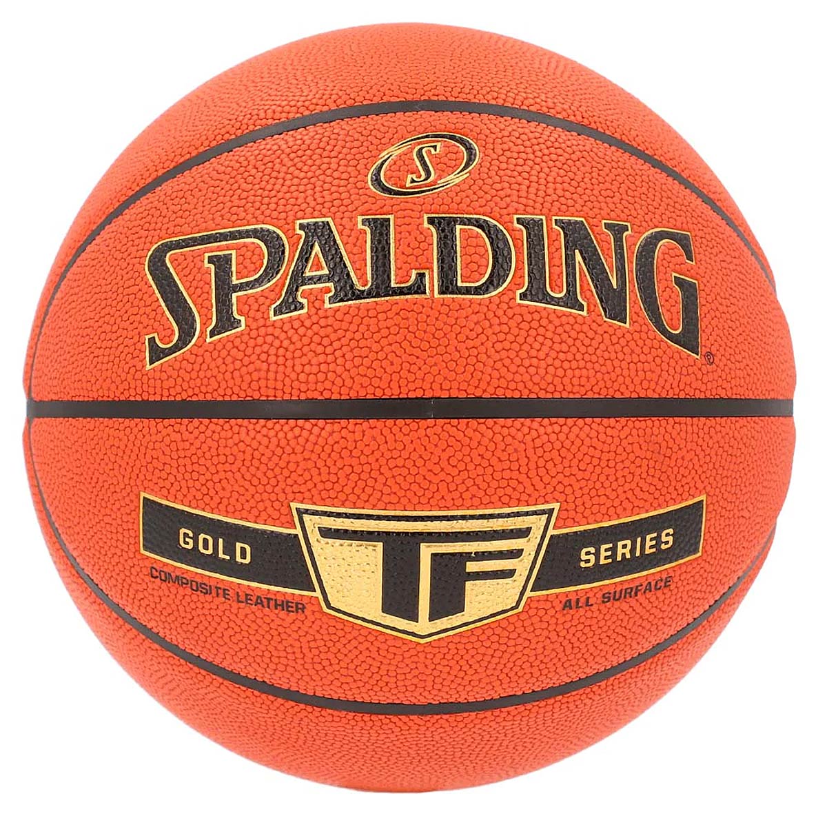 Image of Spalding Tf Gold Sz5 Composite Basketball, Orange