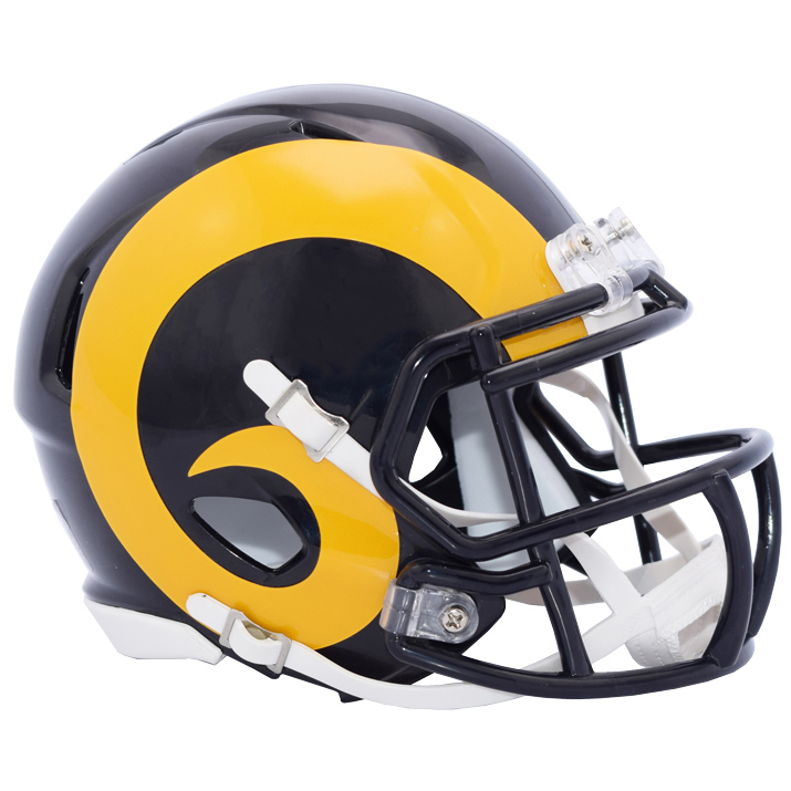 Riddell Nfl Mini Helm Speed Los Angeles Rams, Blue/Yellow/Wht Deep