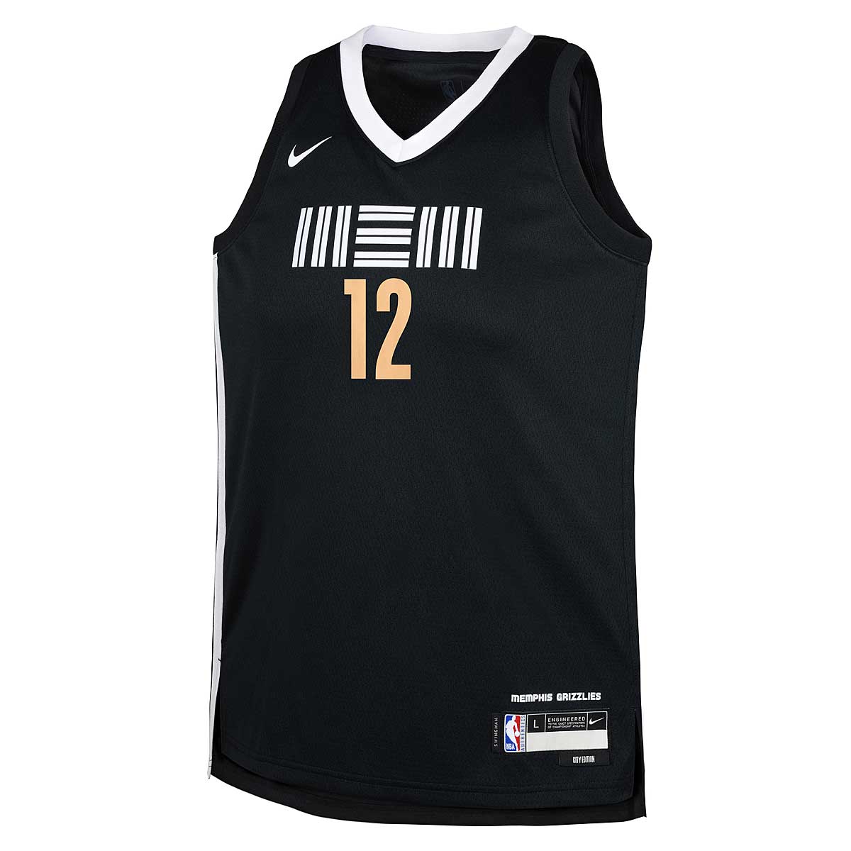 Image of Nike Kids NBA Memphis Grizzlies Ja Morant Swingman Jersey Kids, Black/white