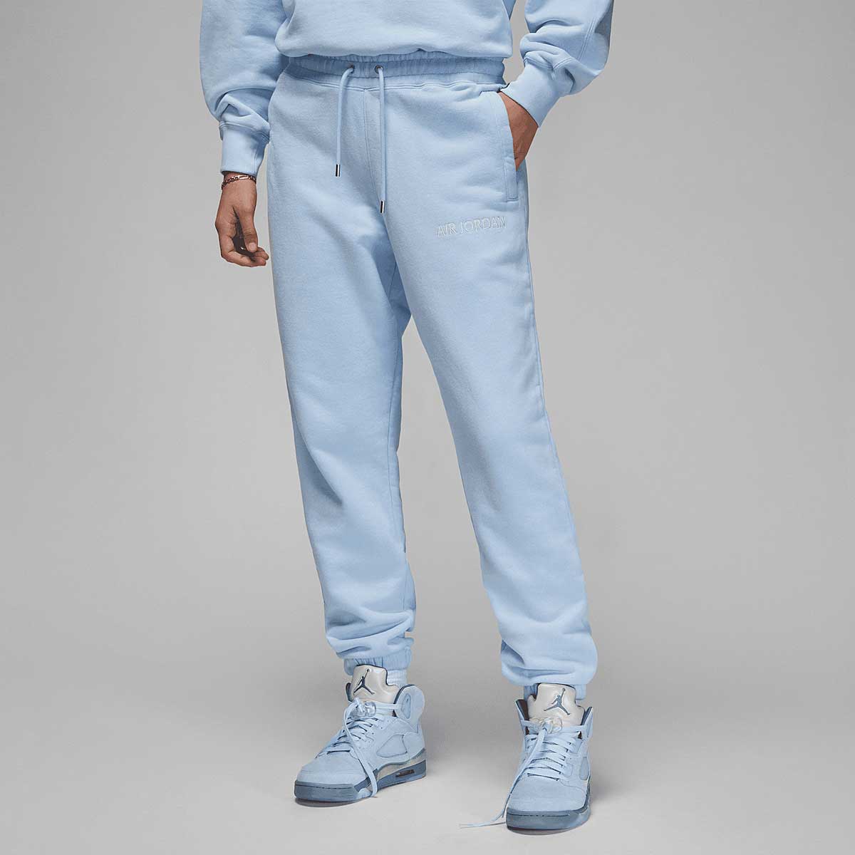 Jordan Air Jordan X Wordmark Pants, Ice Blue/Sail