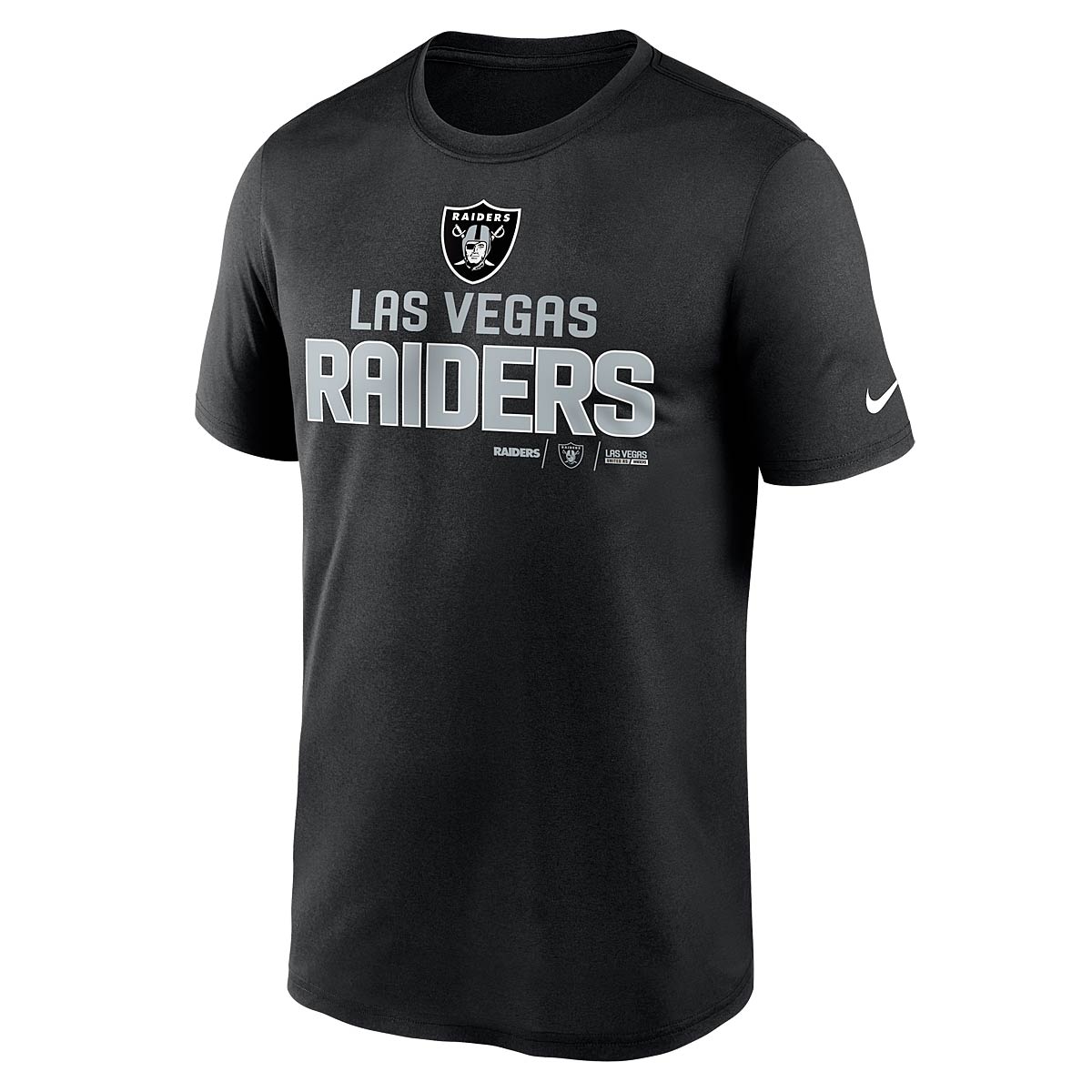 Nike Nfl Las Vegas Raiders Legend Community T-Shirt, Black 00A Las Vegas Raiders