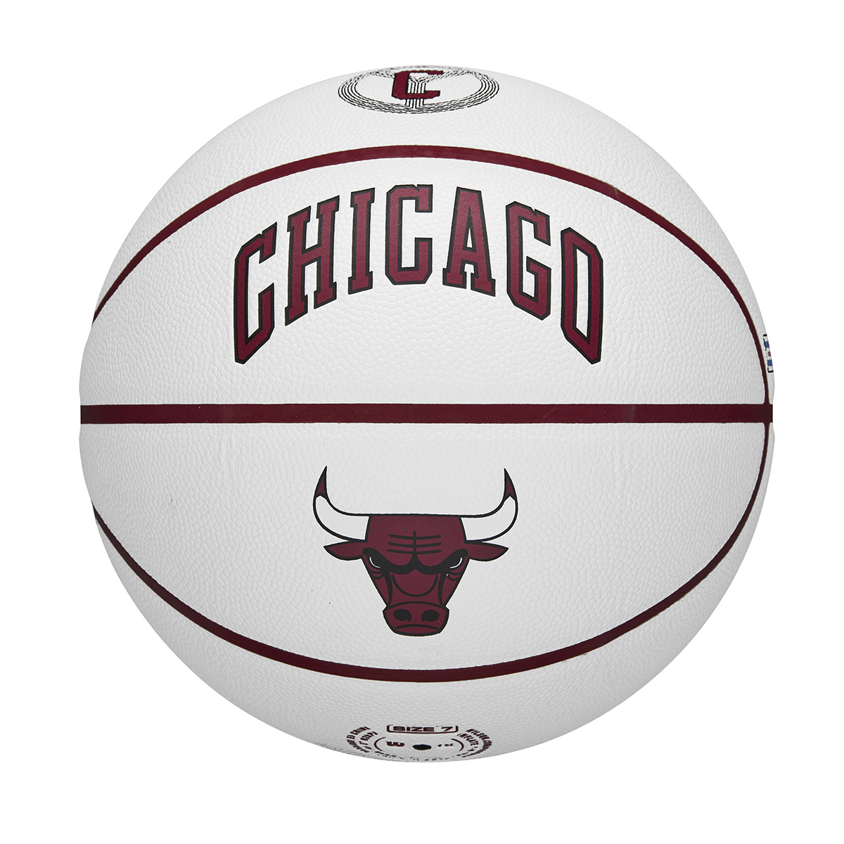 Wilson Nba Team City Collector Chicago Bulls Basketball, Gum/Bulls