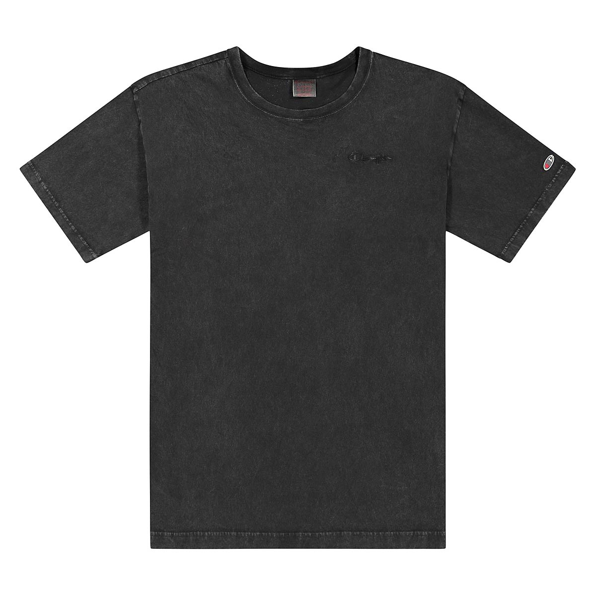 Champion Reverse Weave Garment T-Shirt, Black Beauty