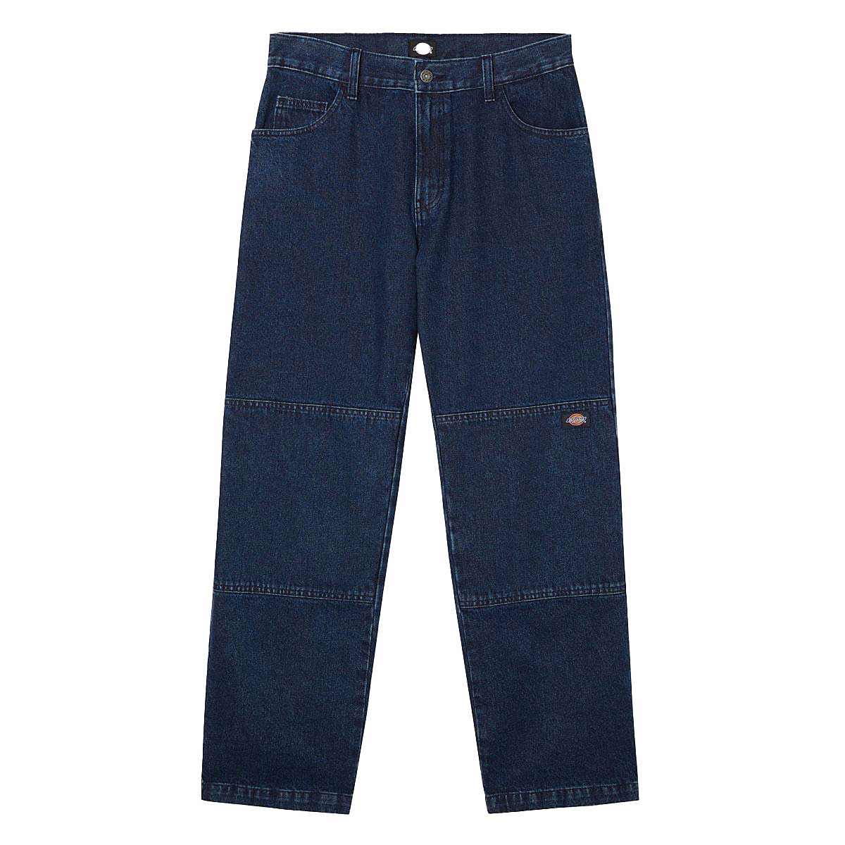 Image of Dickies Double Knee Denim Pant, Indigo, Male, Jeans, DK0A4Y3FIN01