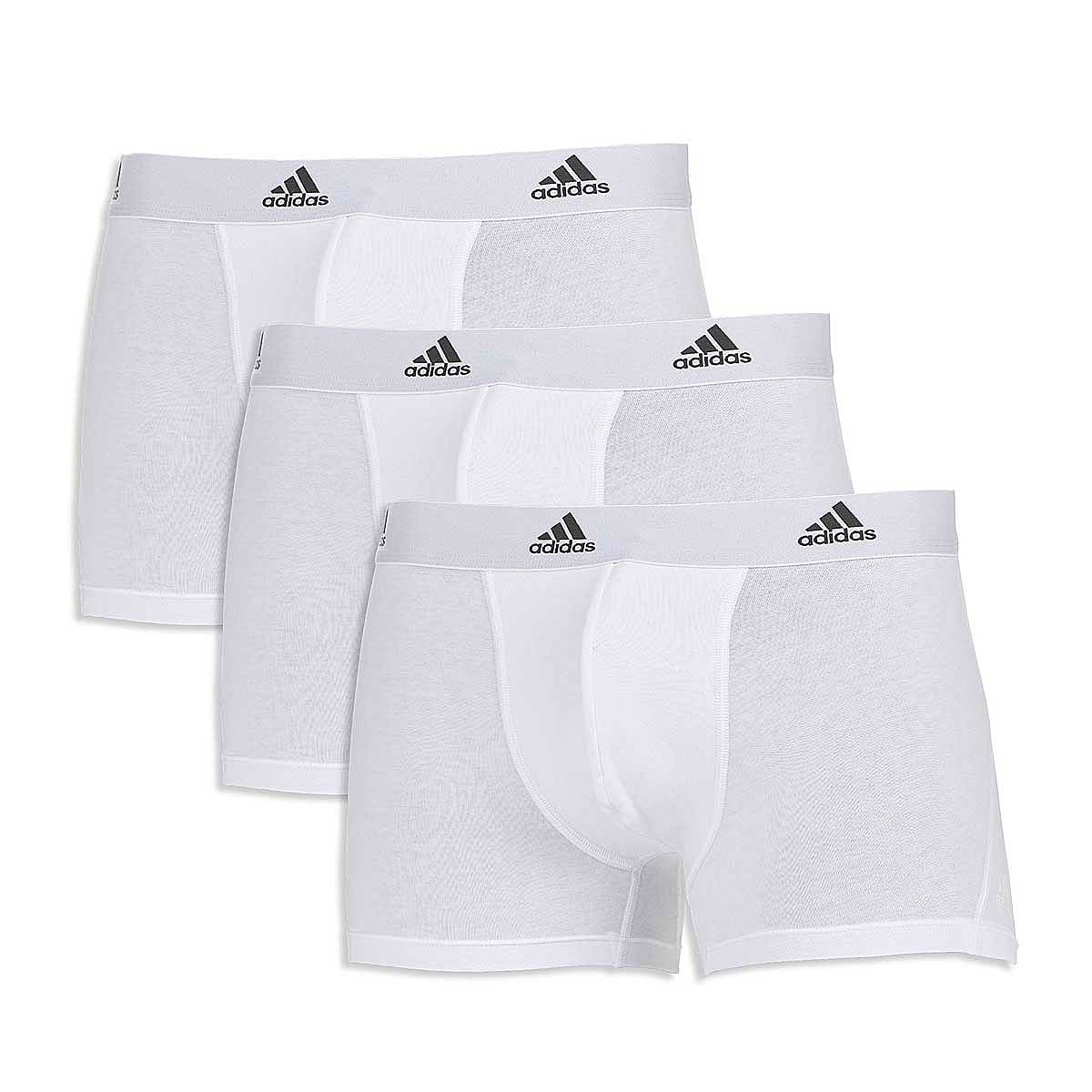 Adidas Underwear Trunk (3Pk), White