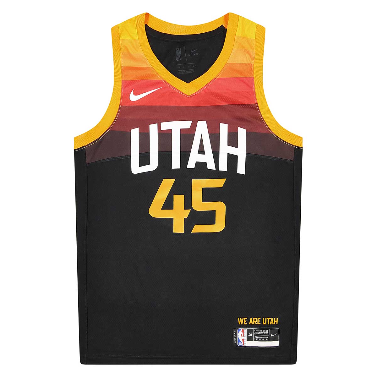 Nike Utah Jazz City Edition NBA Swingman Jersey Black -  BLACK/SUNDIAL/MITCHELL DONOVN