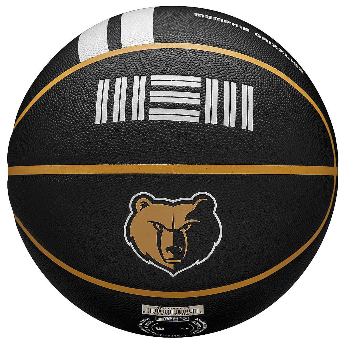 Wilson NBA Memphis Grizzlies Team City Collector 2023 Basketball, Multi 7