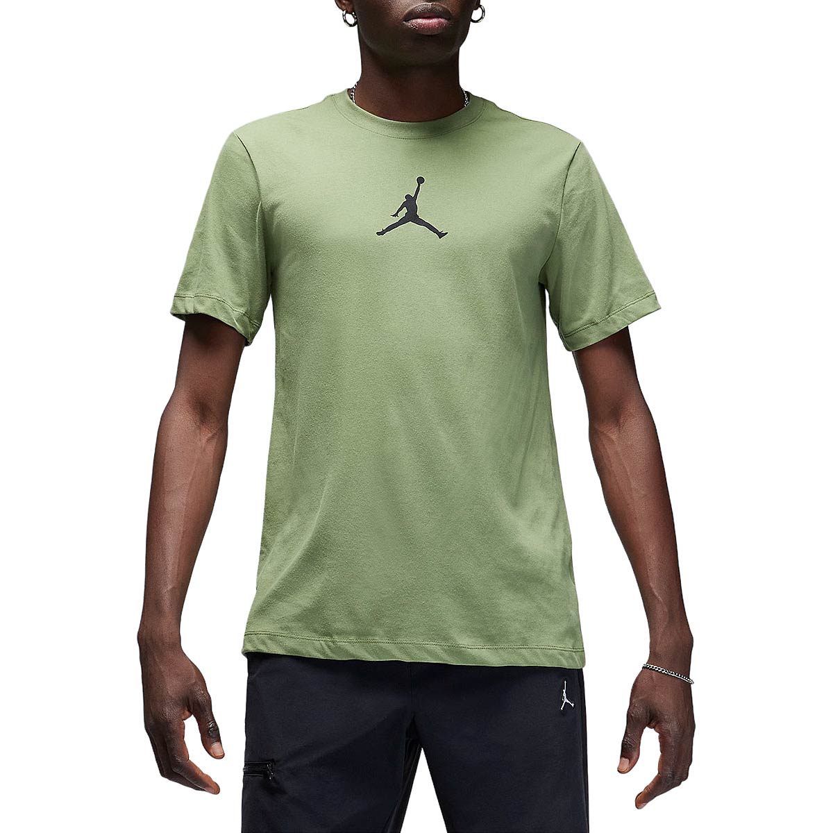 Jordan Jumpman Dri-fit T-shirt, Sky J Lt Olive/schwarz L