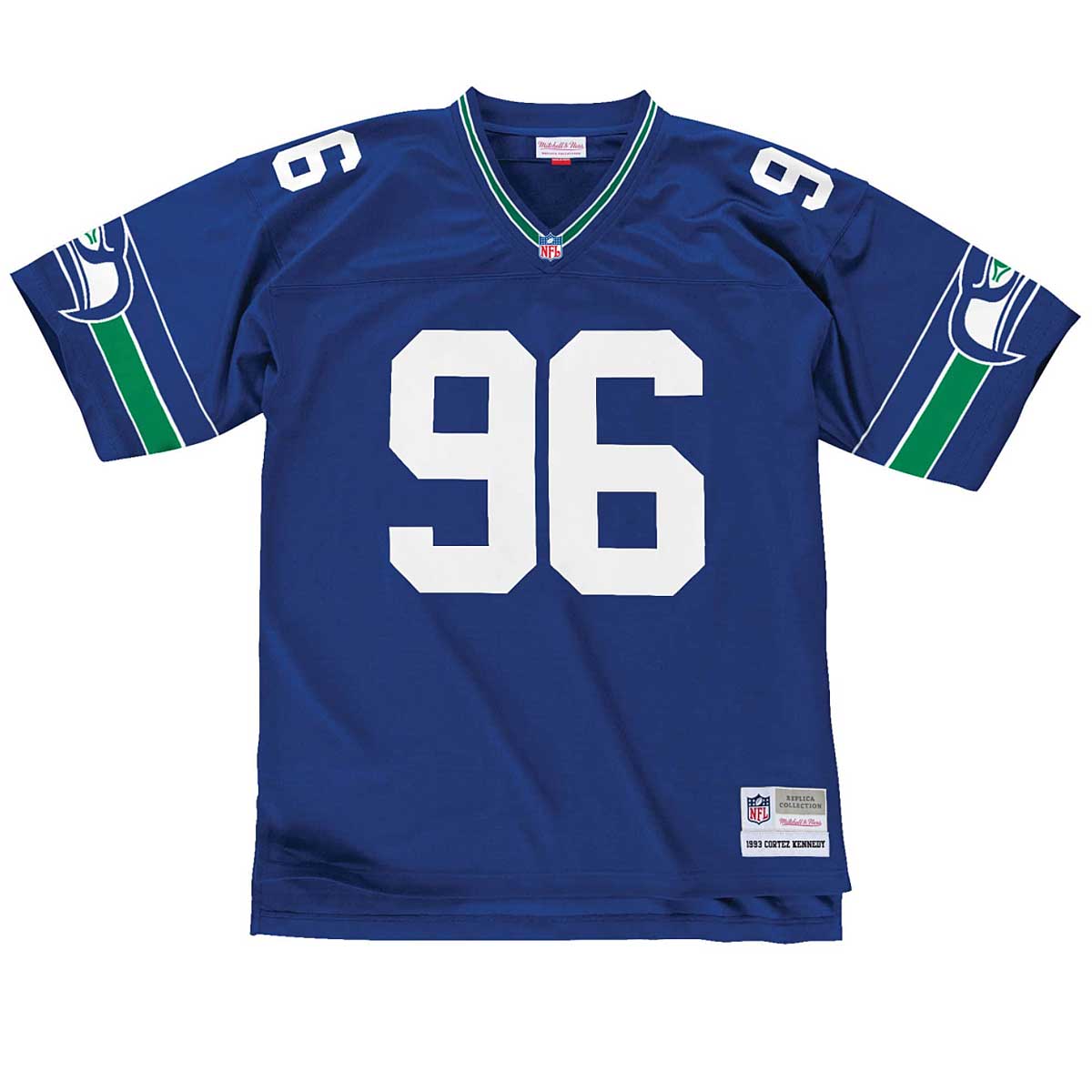 Mitchell And Ness Nfl Legacy Jersey Seattle Seahawks - C. Kennedy #96, Royal Blue