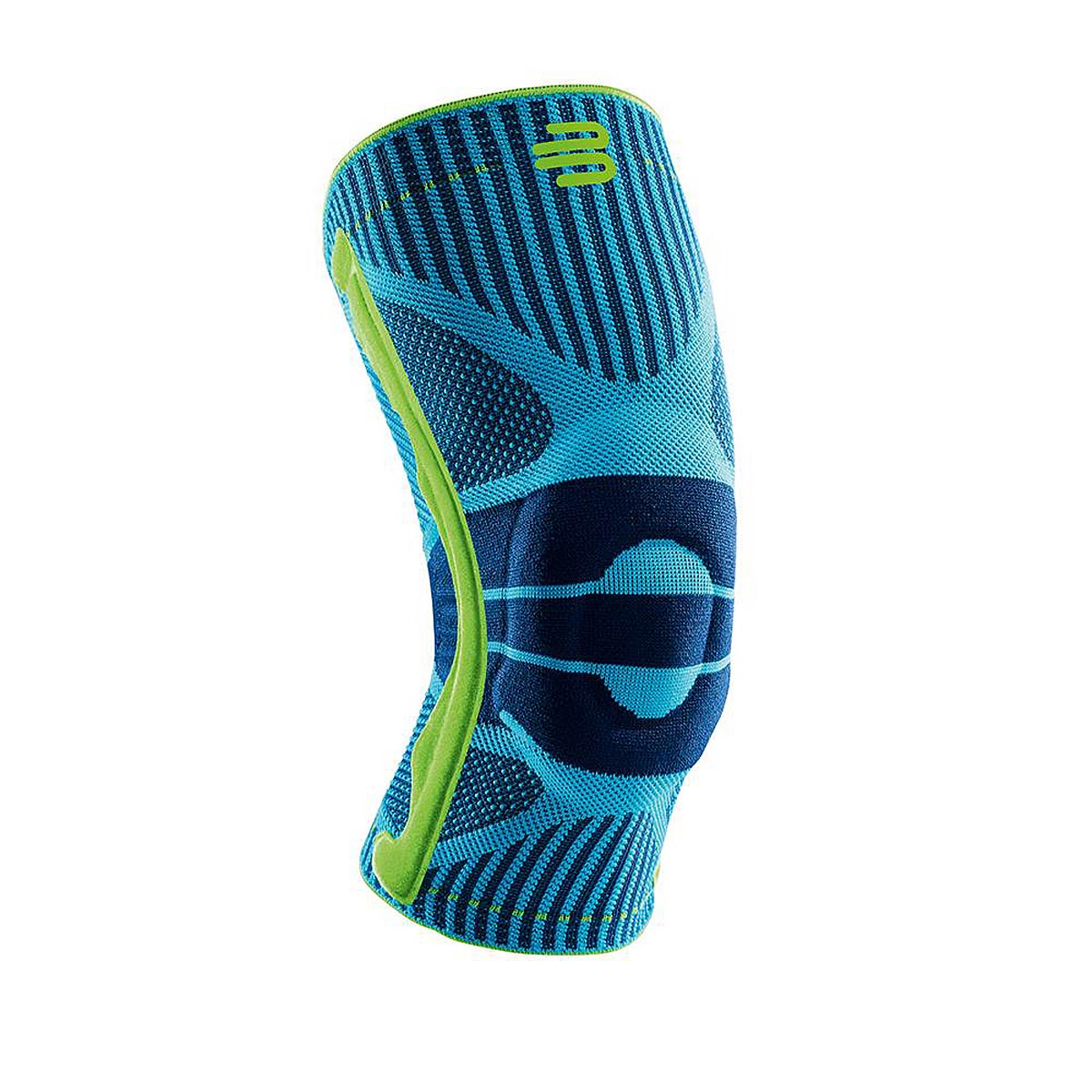 Image of Bauerfeind Sports Knee Support, Green/blue