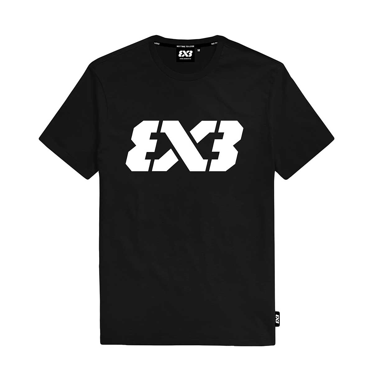 3x3 Big Logo T-shirt, Schwarz XL
