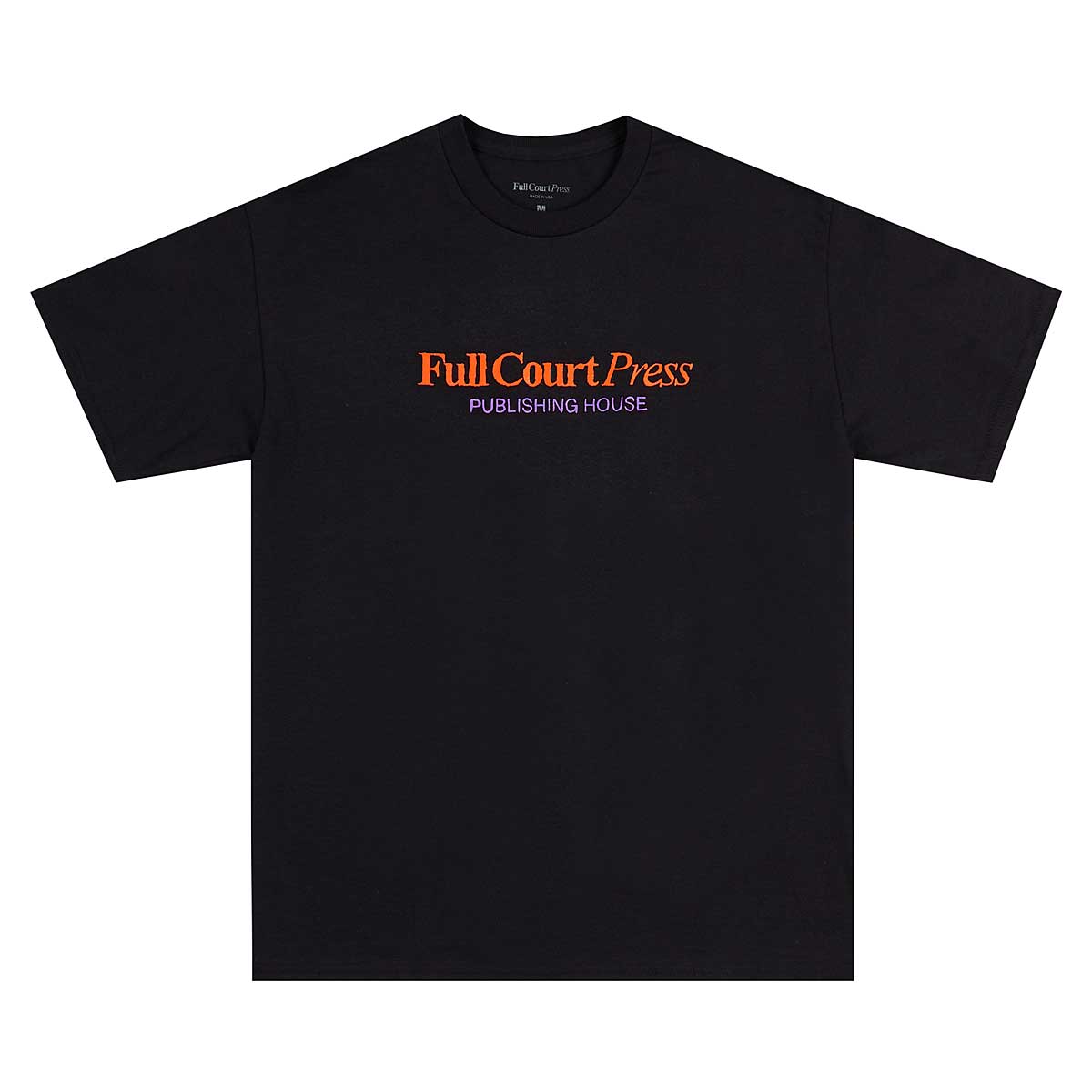 Full Court Press Logo T-Shirt, Black