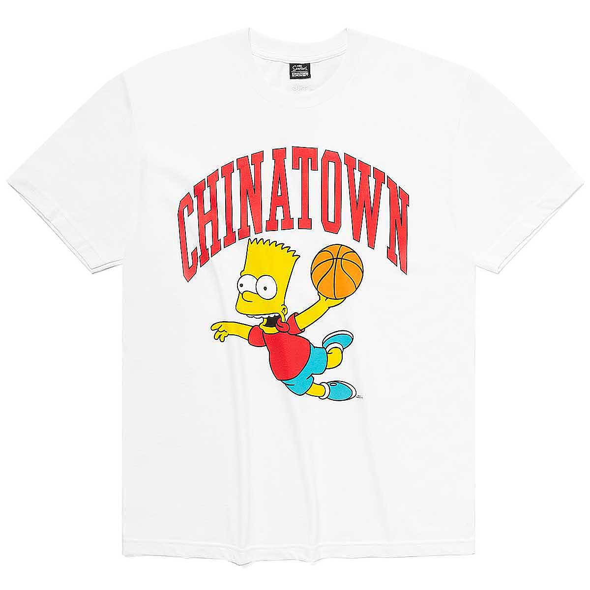 Chinatown Market X Simpsons Air Bart Arc T-Shirt, White