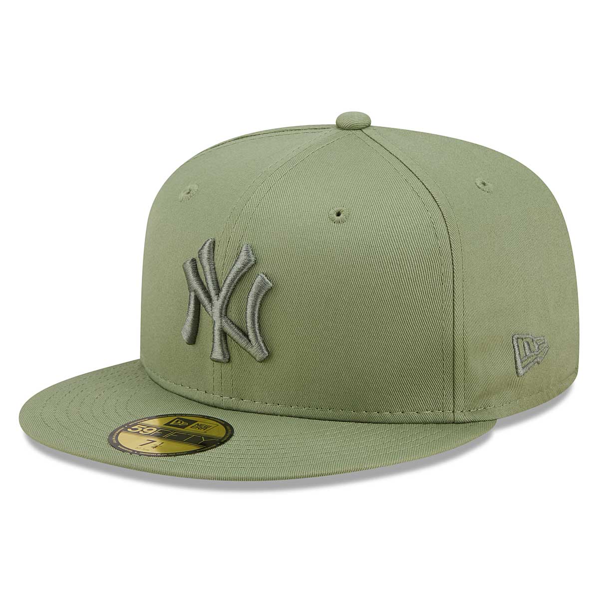 New Era Mlb League Essential 59Fifty New York Yankees, Green Med-New Y