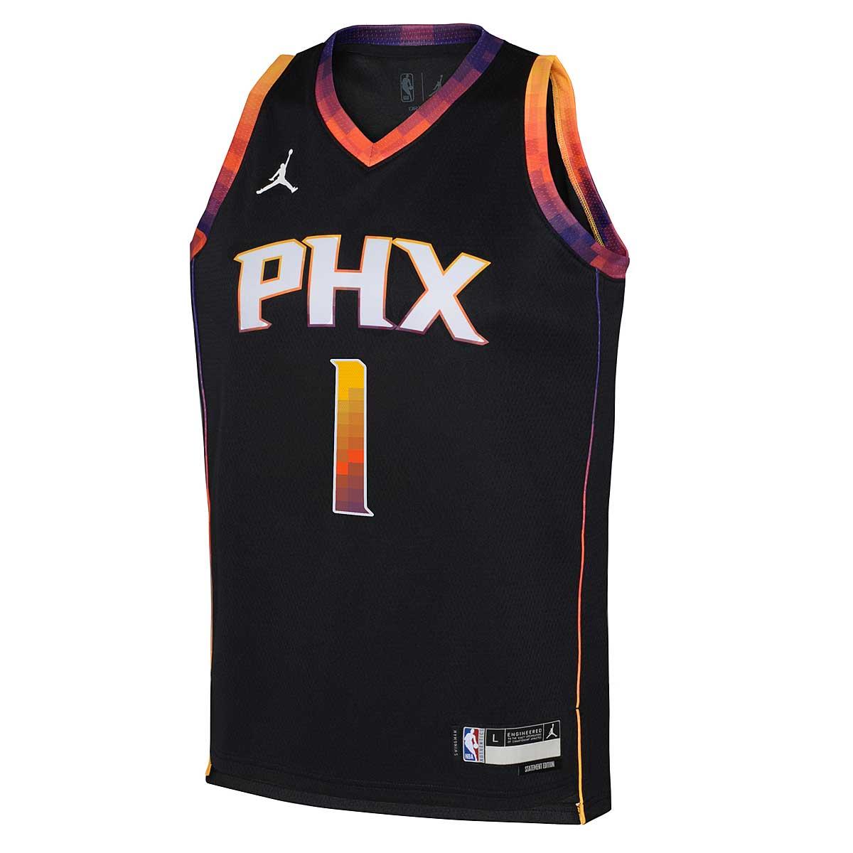 Nike NBA Diamond Swingman Phoenix Suns Devin Booker #1 Icon Jersey 52/xl