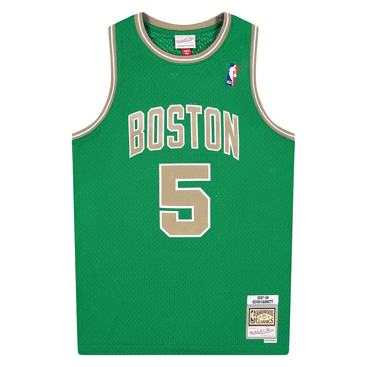 Mitchell And Ness Nba Boston Celtics 2007-08 Kevin Garnett Swingman Jersey 2.0, Green