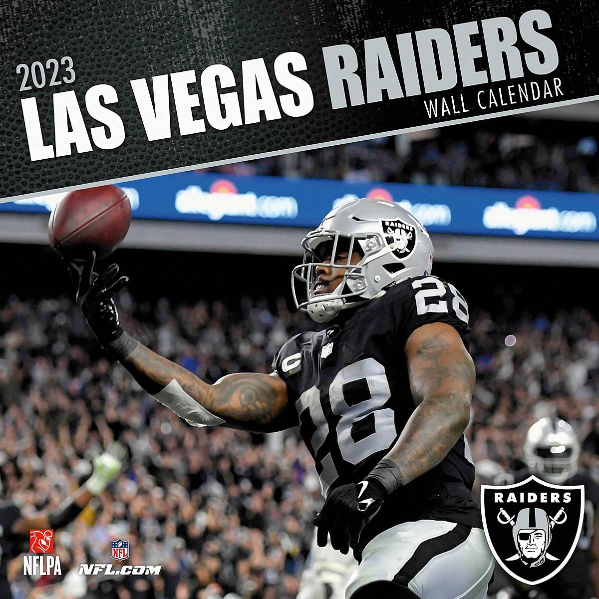 Rockstylz Las Vegas Raiders - Nfl - Calendar - 2023, Black - White