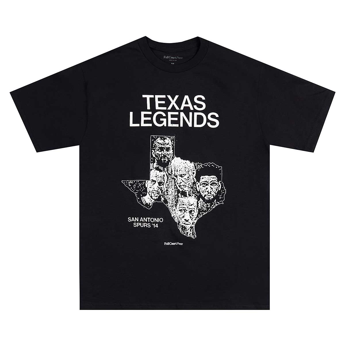 Full Court Press Texas Legends T-Shirt, Black